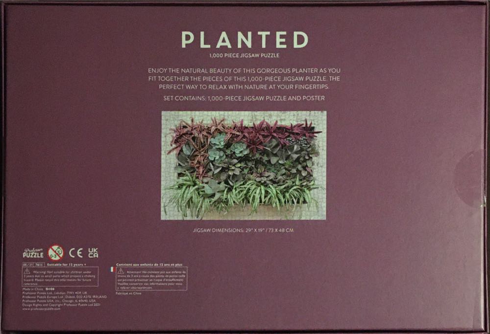 Planted - Professor Puzzle puzzle collectible - Main Image 2