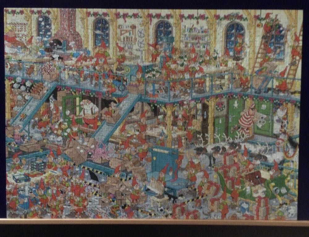 Fabriek Van De Kerstman - Verkocht - Jumbo puzzle collectible - Main Image 3