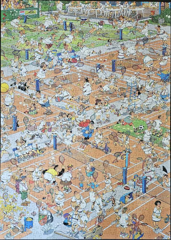 Tennis  - Jumbo puzzle collectible [Barcode 8710126016930] - Main Image 2