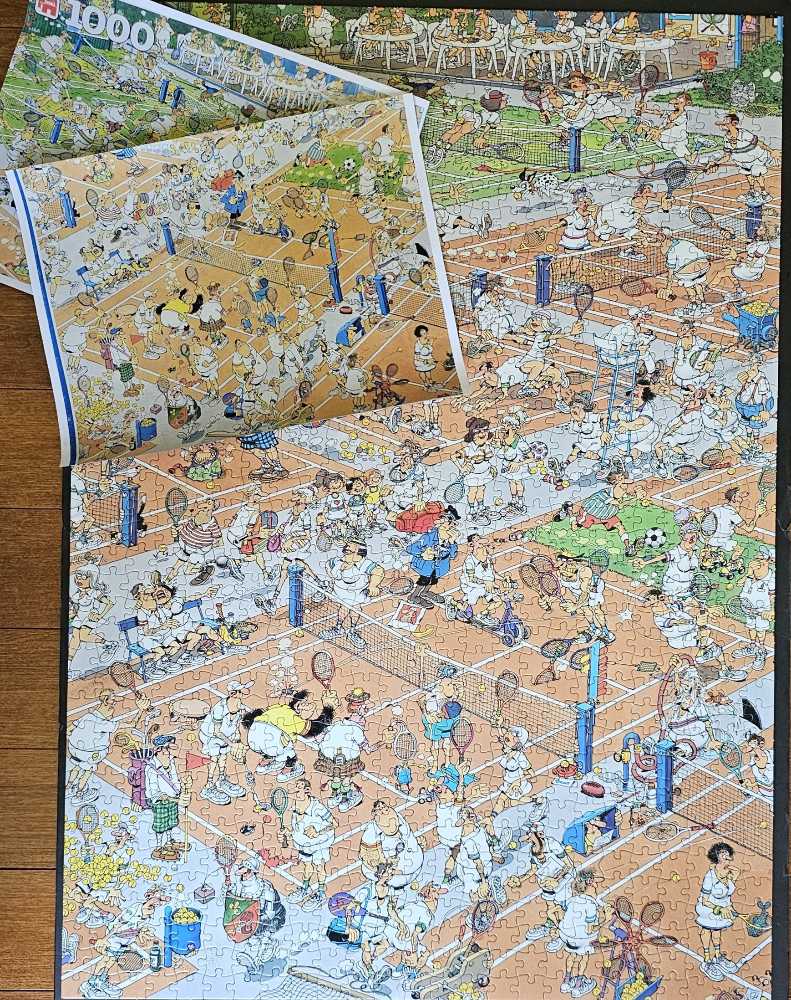 Tennis  - Jumbo puzzle collectible [Barcode 8710126016930] - Main Image 3