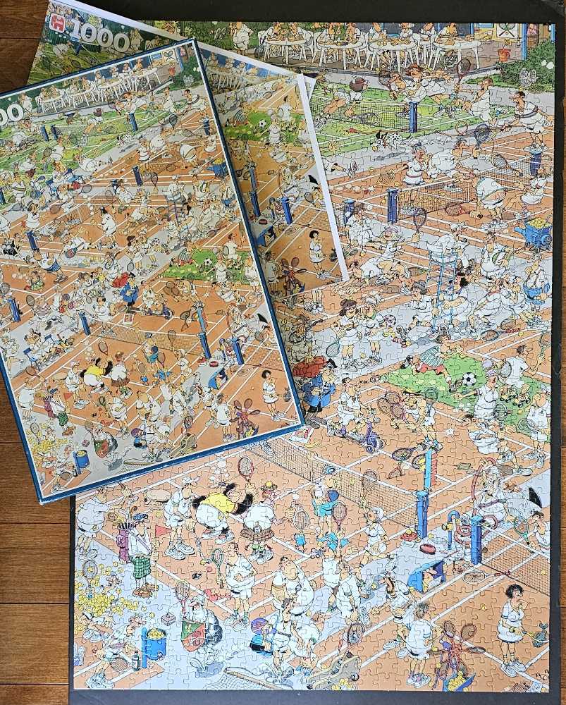 Tennis  - Jumbo puzzle collectible [Barcode 8710126016930] - Main Image 4