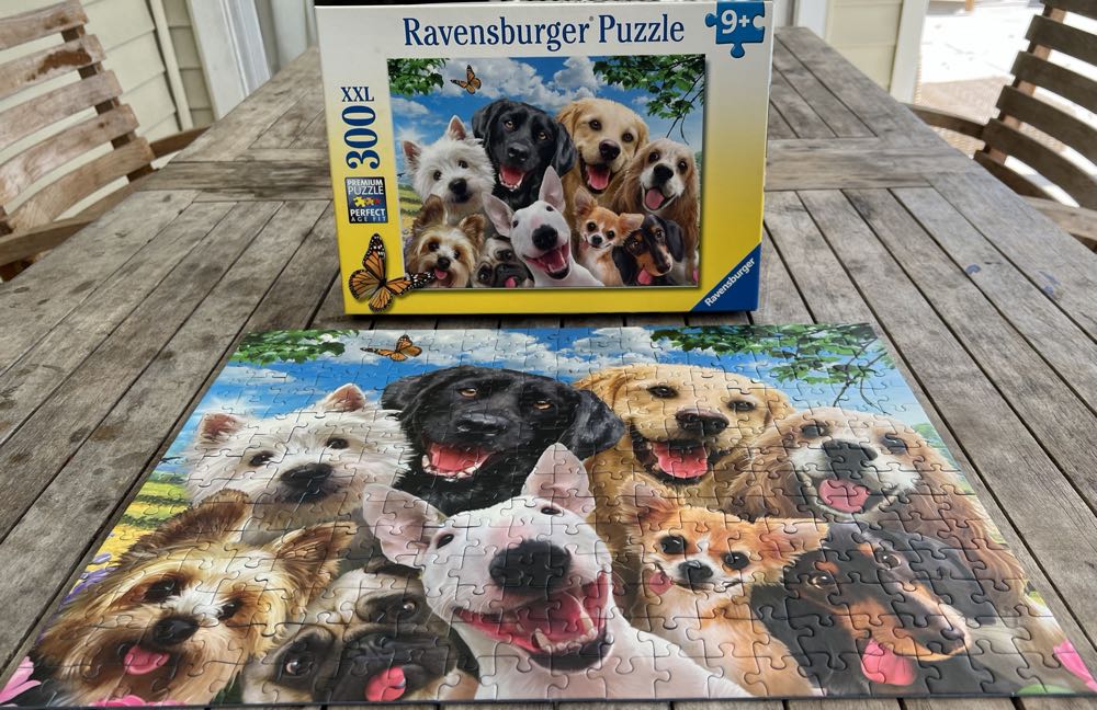 Delighted Dogs - 266, 10/21/22 - Ravensburger puzzle collectible [Barcode 4005556132287] - Main Image 3