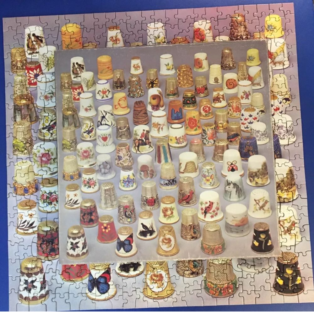Thimbles On Parade - SOLD - Eaton Jigsaw Puzzle puzzle collectible - Main Image 4