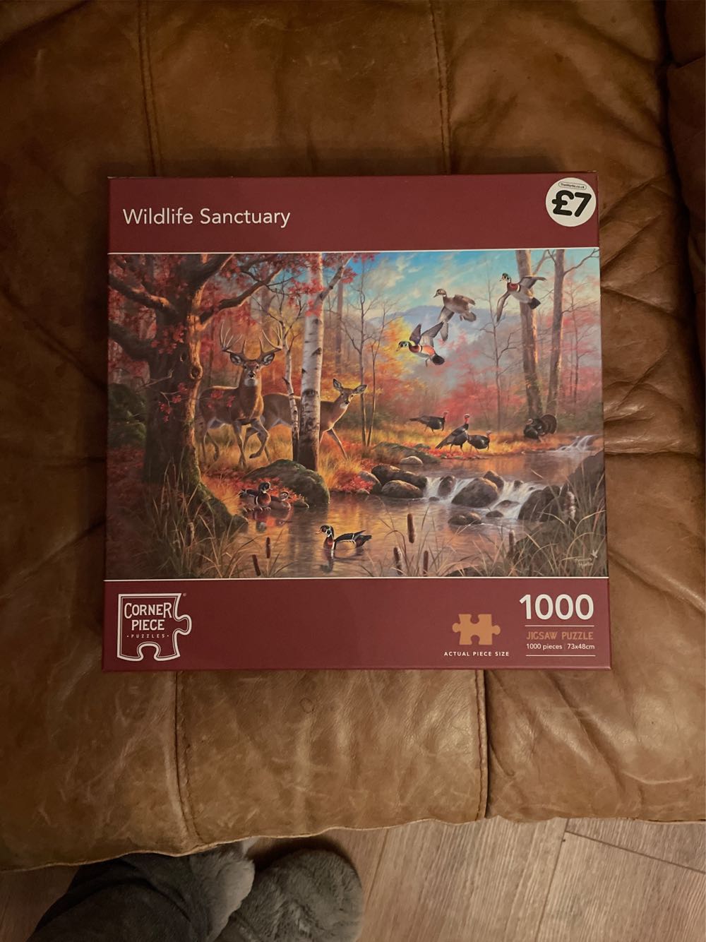 Wildlife Sanctuary - Corner Piece puzzle collectible [Barcode 5052089303423] - Main Image 2