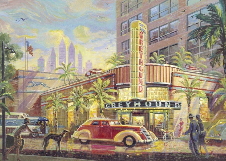 Greyhound - Schmidt Puzzle puzzle collectible [Barcode 4001504597054] - Main Image 2