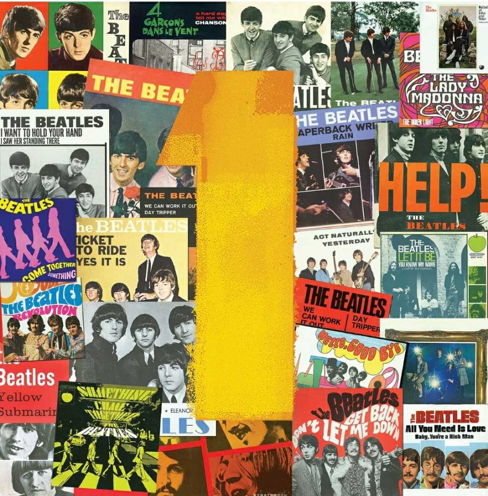 The Beatles Number 1 Singles - Galison puzzle collectible [Barcode 9780735342491] - Main Image 1