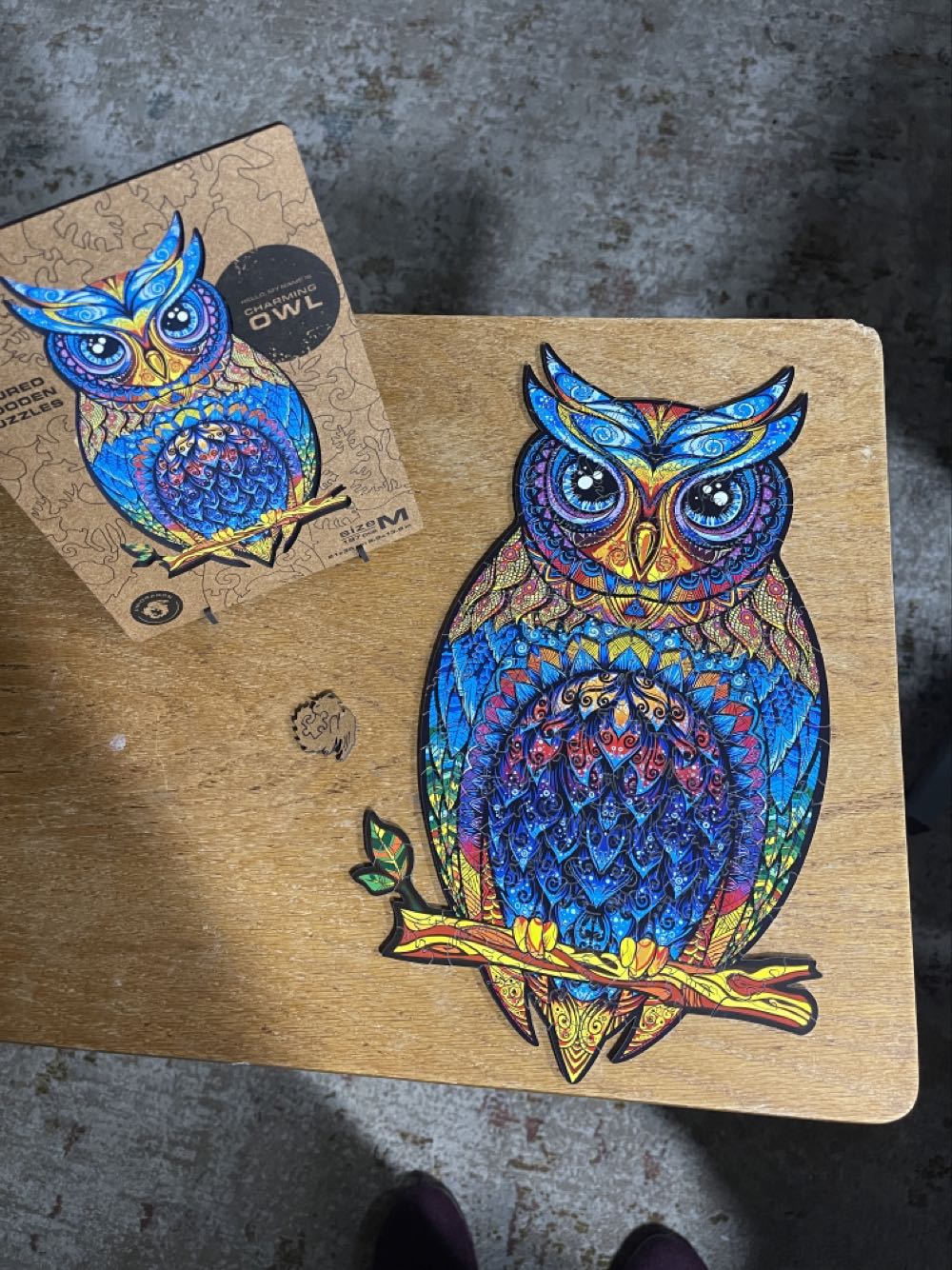 Charming Owl - Unidragon puzzle collectible [Barcode 4620755023381] - Main Image 3