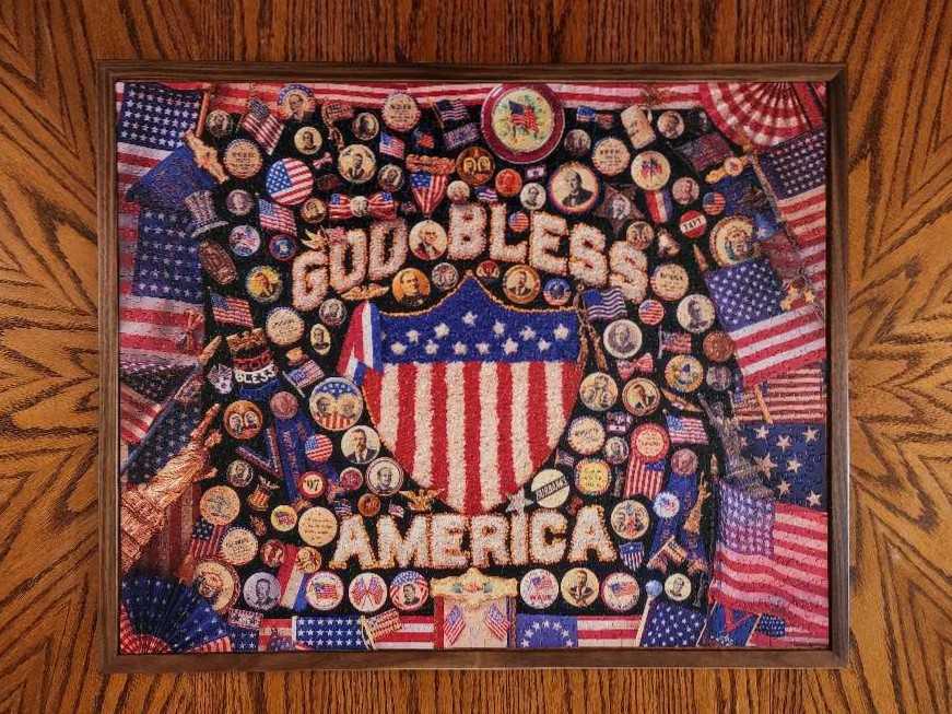 A Vote For America - Cheryl - Hallmark puzzle collectible [Barcode 763795095438] - Main Image 2