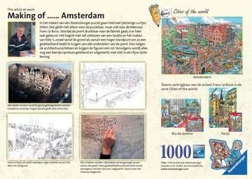 Cities Of The World Amsterdam Prinsengracht Brouwersgracht Checken Sz12 - Ravensburger puzzle collectible [Barcode 4005556164295] - Main Image 3