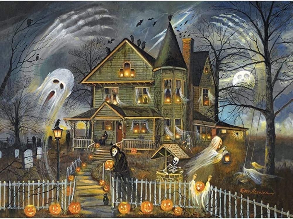 Haunted Haven - Bits & Pieces puzzle collectible [Barcode 192949008749] - Main Image 2