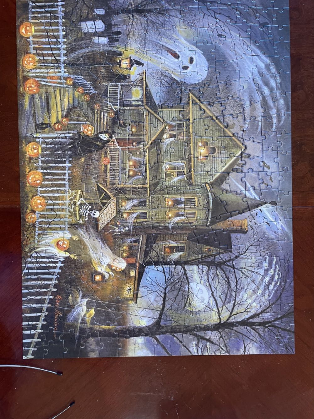Haunted Haven - Bits & Pieces puzzle collectible [Barcode 192949008749] - Main Image 3