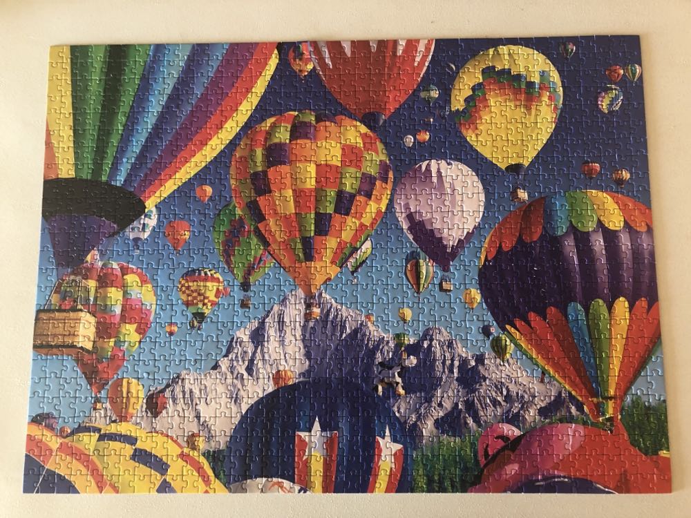Balloons Over the Mountain 💎 - Kodak puzzle collectible [Barcode 4895145419284] - Main Image 2