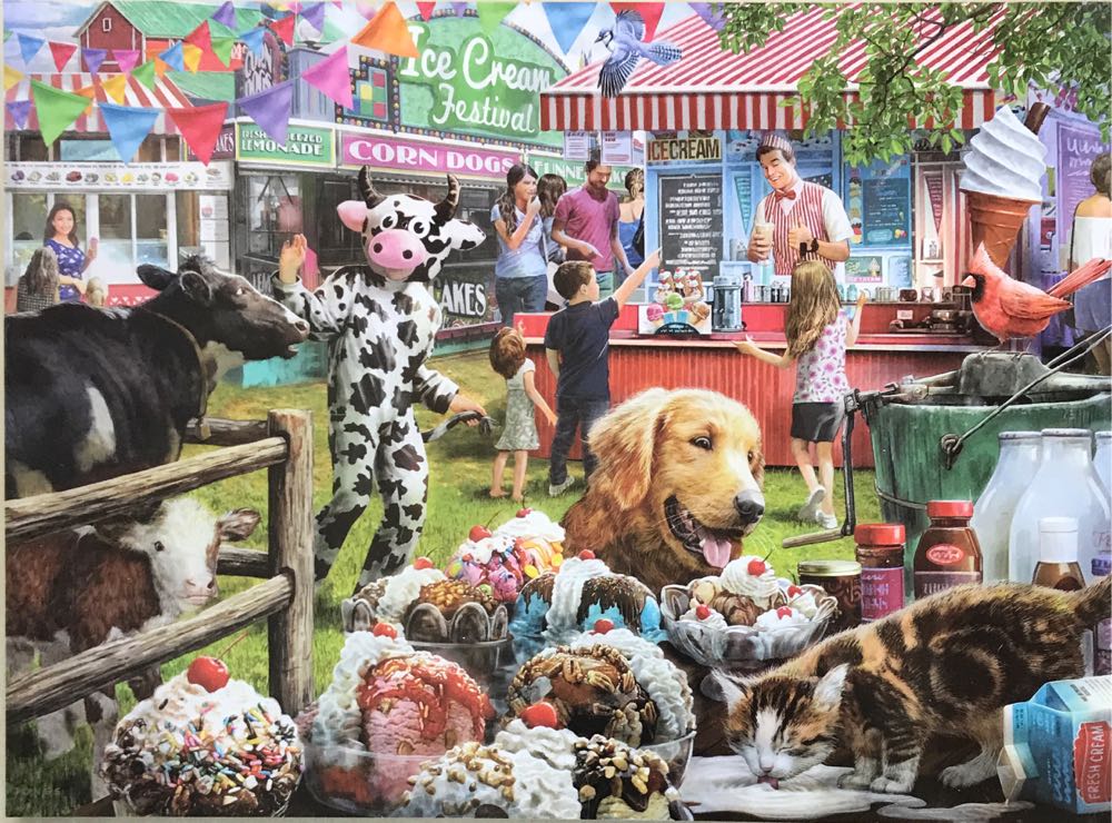 Ice Cream Festival - Bits And Pieces🇺🇸 puzzle collectible [Barcode 192949051196] - Main Image 2