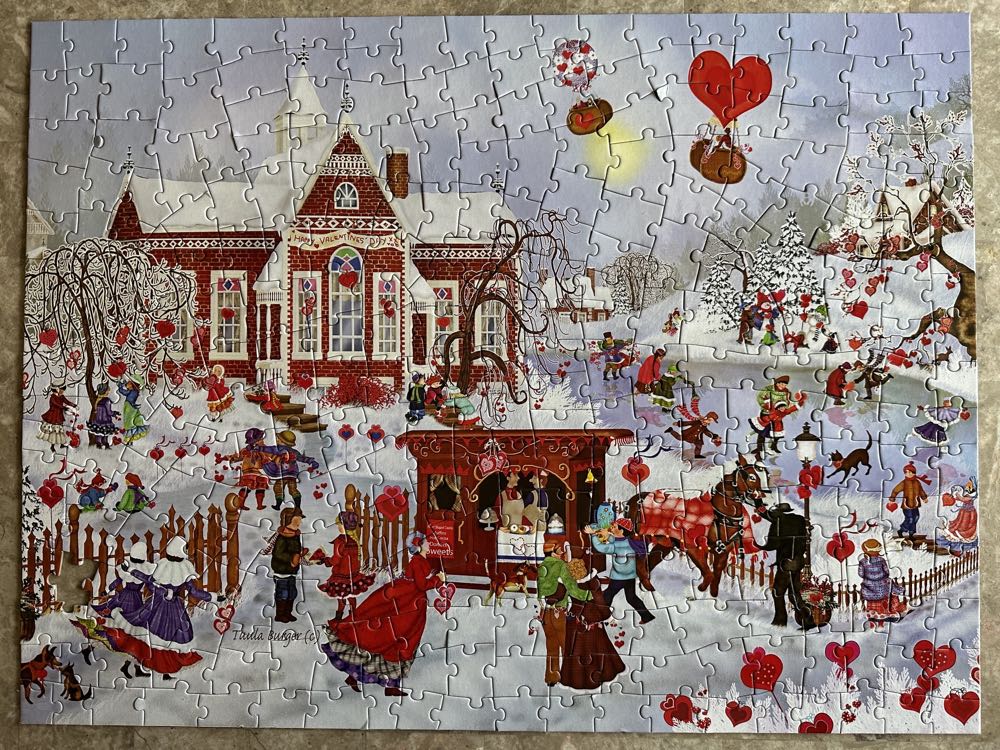 Valentine Friends - Bits & Pieces puzzle collectible [Barcode 704812106812] - Main Image 3