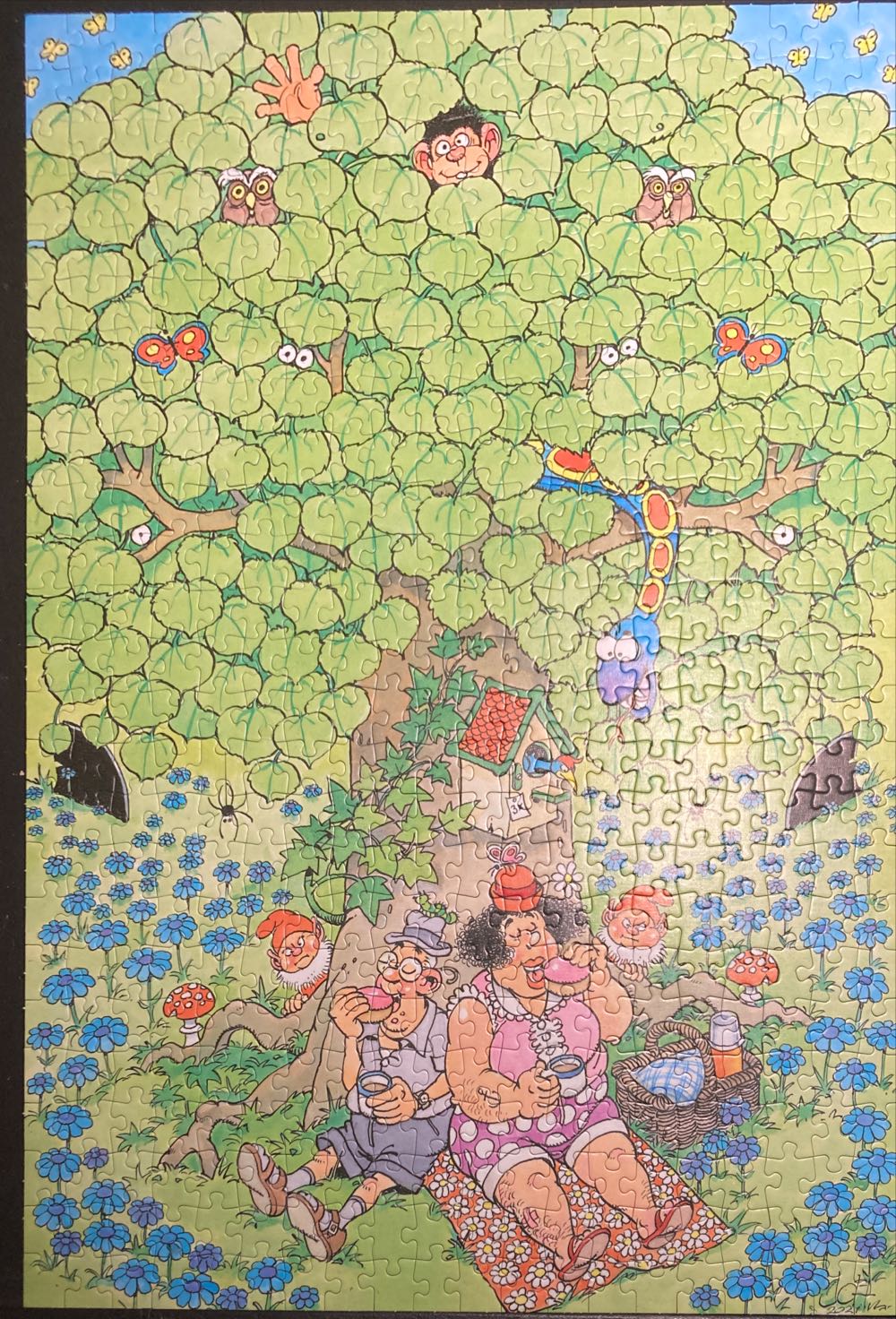 Picnic Plezier 20090 - Jumbo puzzle collectible [Barcode 8710126200902] - Main Image 2