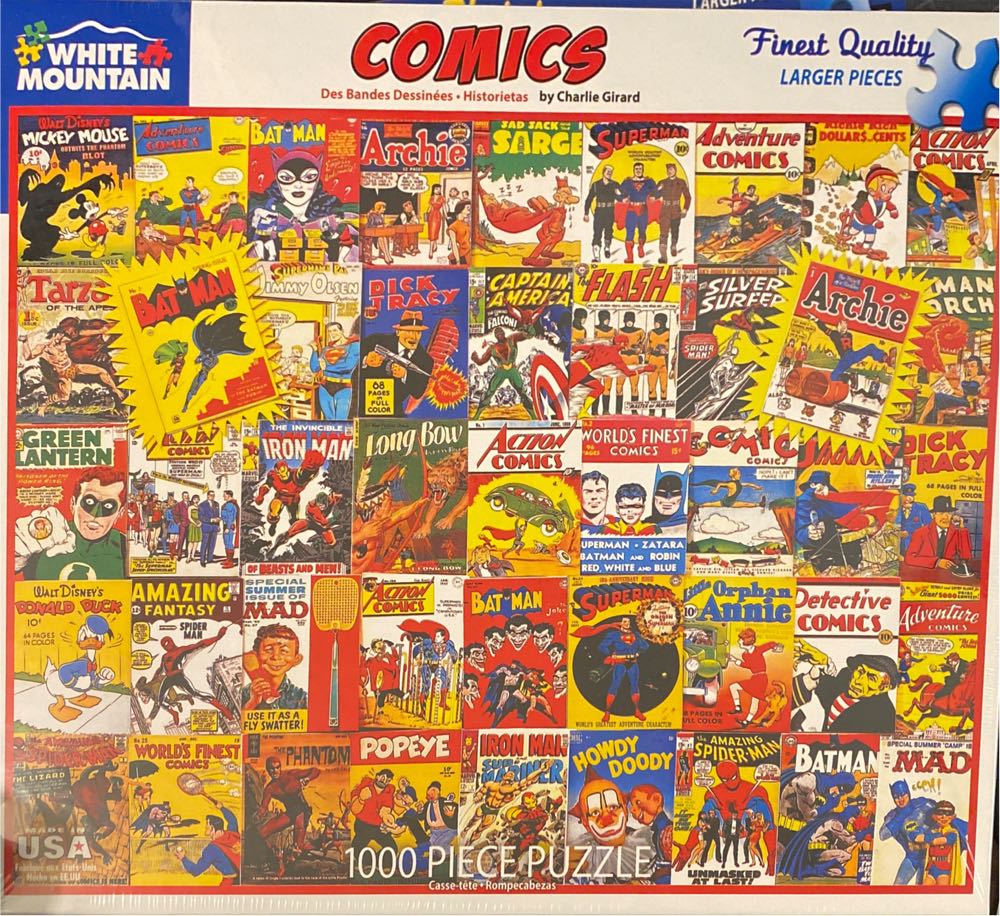 Comics - White Mountain puzzle collectible [Barcode 724819264674] - Main Image 2