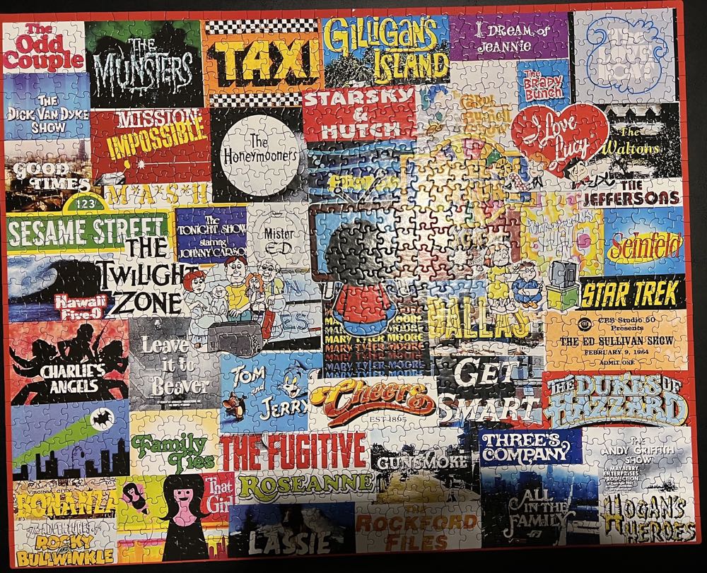 Classic TV - White Mountain 🇺🇸 puzzle collectible [Barcode 724819264698] - Main Image 2