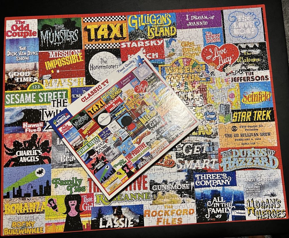 Classic TV - White Mountain 🇺🇸 puzzle collectible [Barcode 724819264698] - Main Image 4