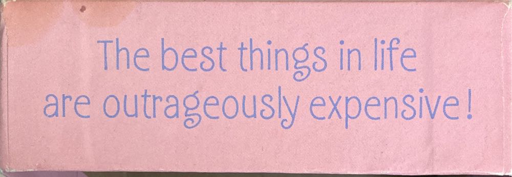 The Best Things In Life Are Outrageously Expensive! - Mini Round - Springbok puzzle collectible - Main Image 3