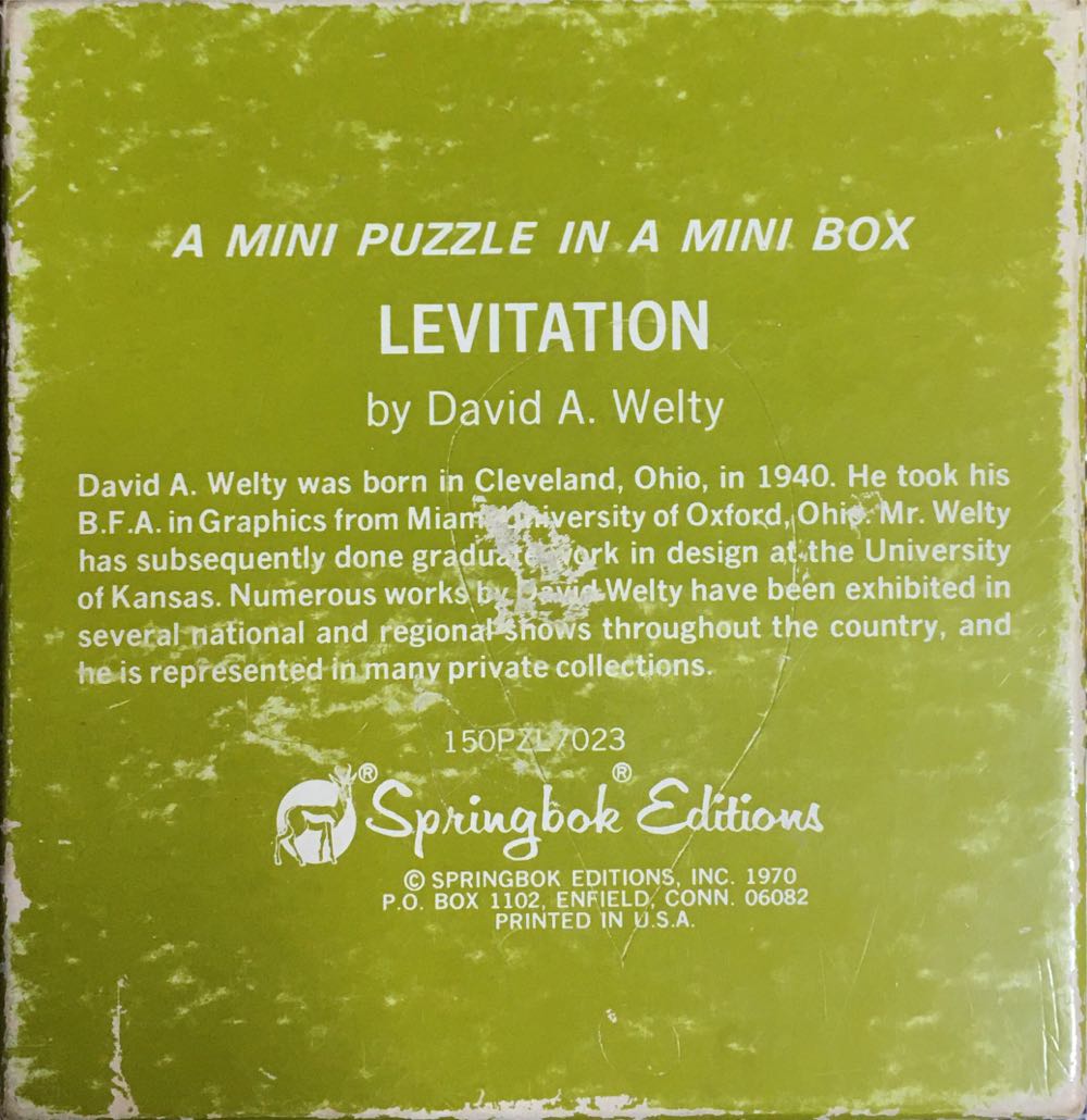 Levitation - Mini - Springbok puzzle collectible - Main Image 2