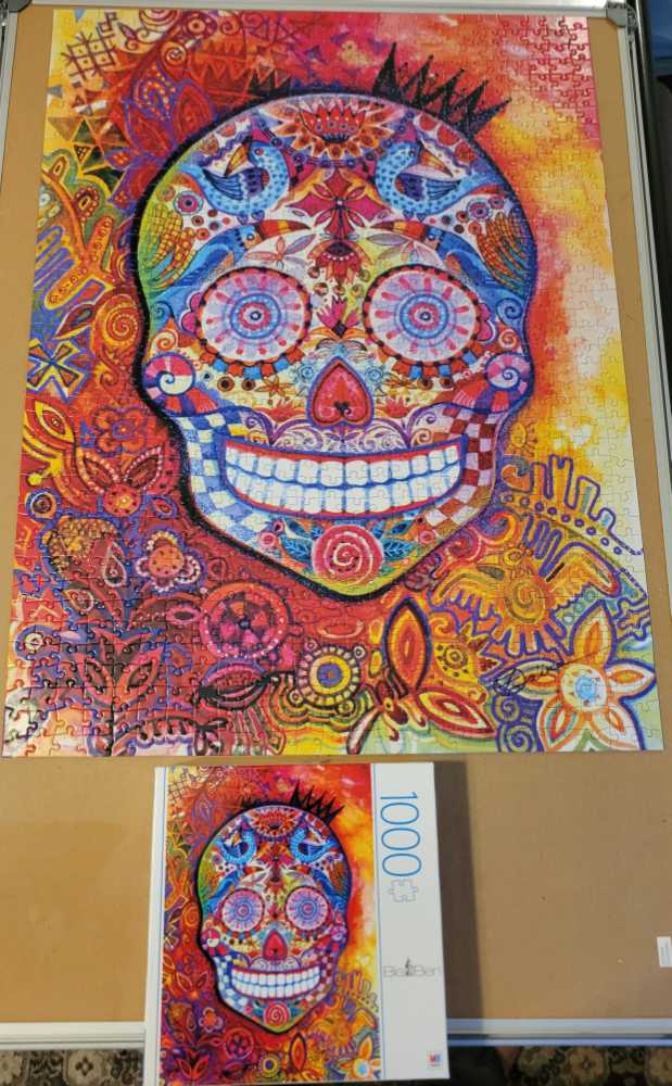 Skull - Spin Master puzzle collectible [Barcode 778988271209] - Main Image 2