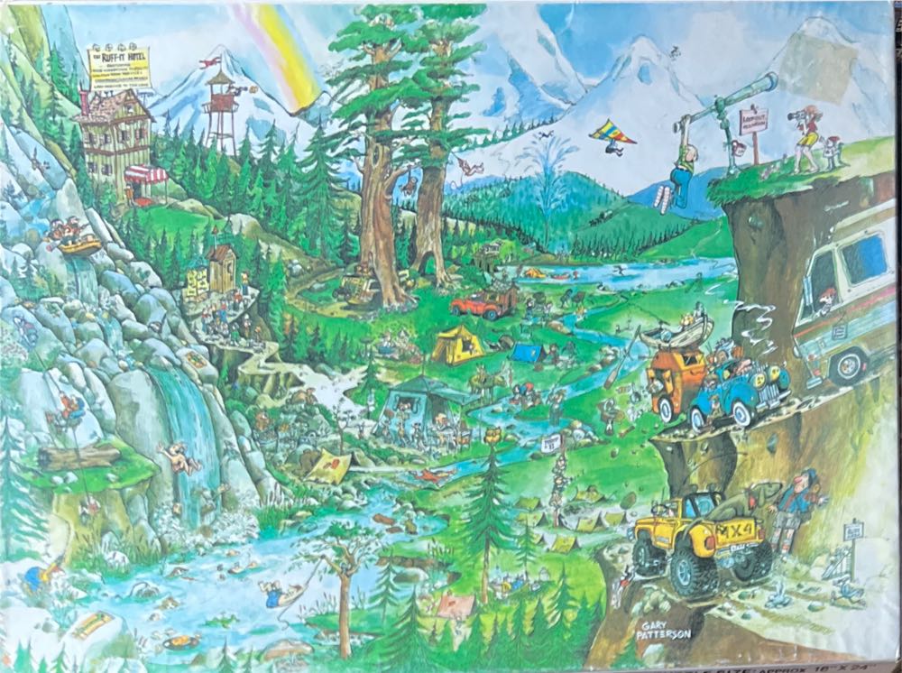 Great Outdoors - Great American Puzzle Factory puzzle collectible - Main Image 2