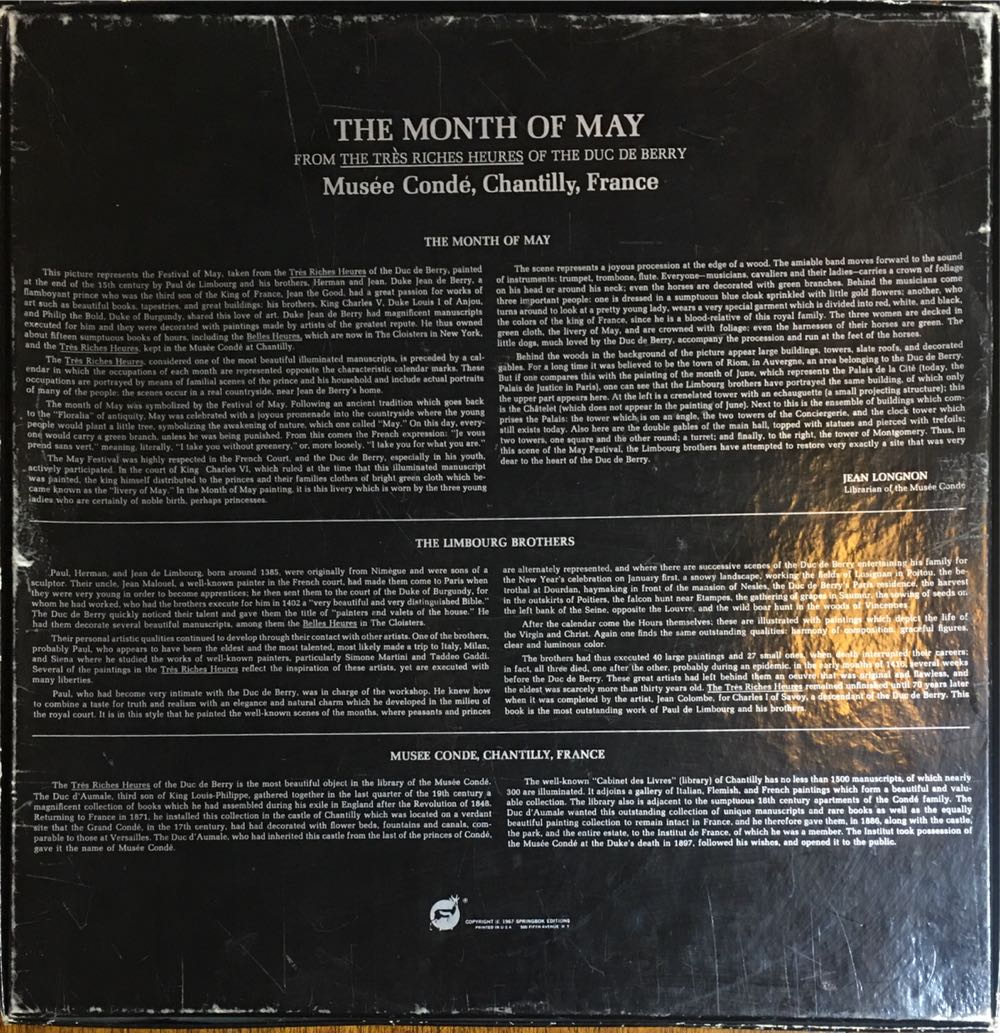 The Joyous Promenade of the Festival Of May - Springbok puzzle collectible - Main Image 2