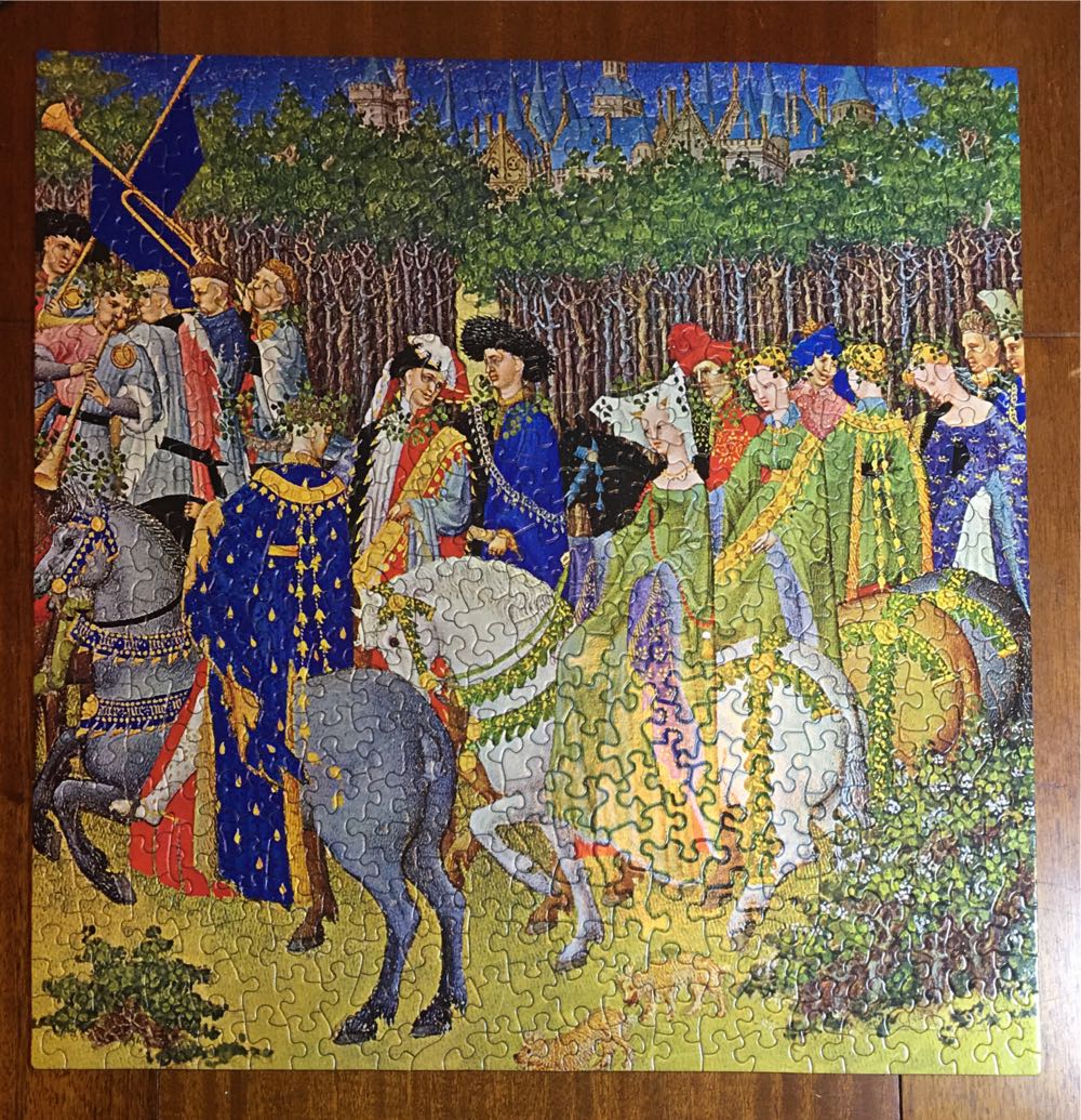 The Joyous Promenade of the Festival Of May - Springbok puzzle collectible - Main Image 3