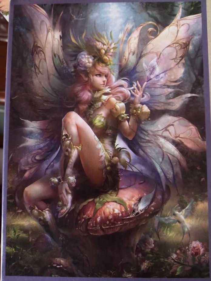 Jumbo Premium Collection Puzzel Betoverende Fee  puzzle collectible [Barcode 8710126818190] - Main Image 2