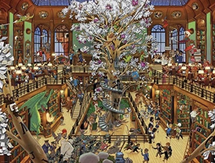 Library - HEYE puzzle collectible - Main Image 2