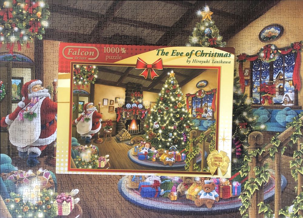 The Eve Of Christmas (Verkocht) - Falcon de luxe puzzle collectible [Barcode 8710126110331] - Main Image 4