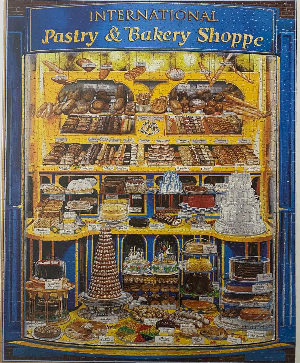 International Pastry & Bakery Shoppe - White Mountain puzzle collectible [Barcode 724819248933] - Main Image 2