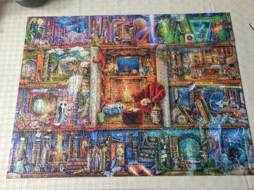 The Grand Library - Ravensburger puzzle collectible - Main Image 2