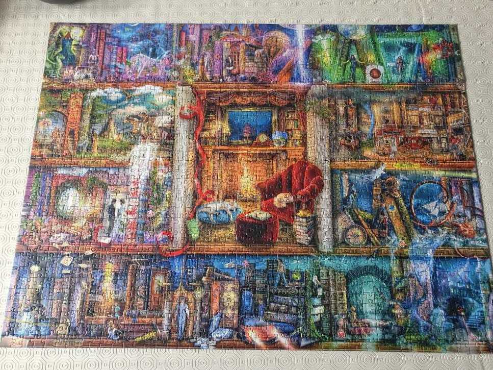 The Grand Library - Ravensburger puzzle collectible - Main Image 4