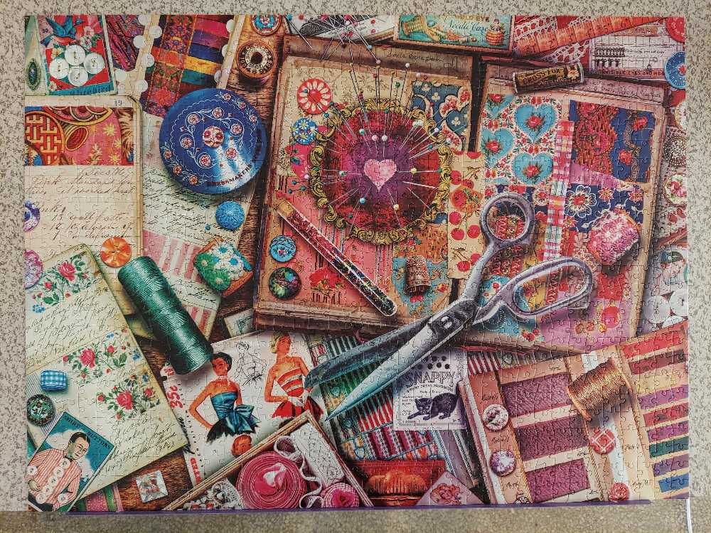 Vintage Dressmaking (PC)💎 - Ravenburger puzzle collectible - Main Image 2