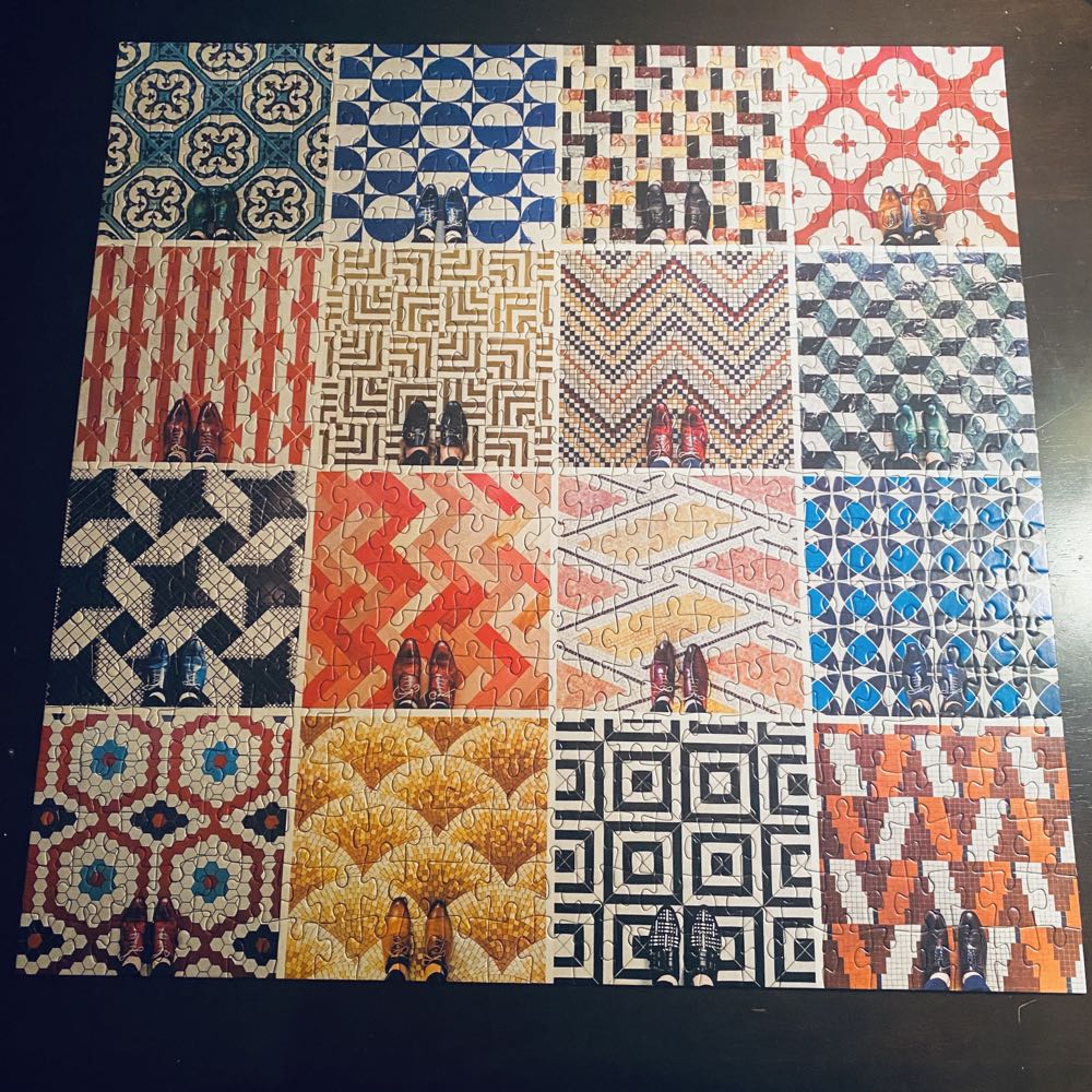 Mosaic Floors* - Galison puzzle collectible [Barcode 9780735369368] - Main Image 2
