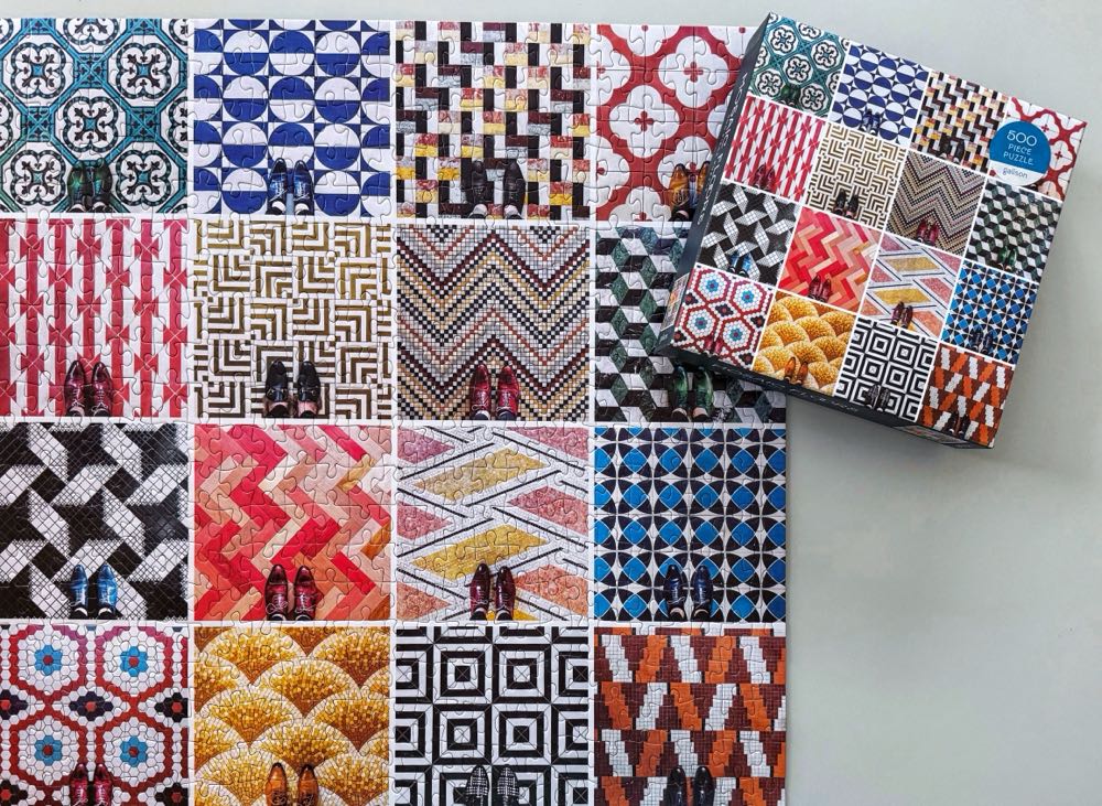 Mosaic Floors* - Galison puzzle collectible [Barcode 9780735369368] - Main Image 4