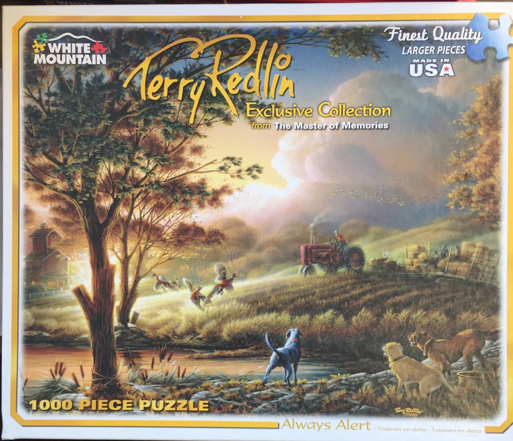 Always Alert - White Mountain Puzzles puzzle collectible [Barcode 724819258864] - Main Image 2