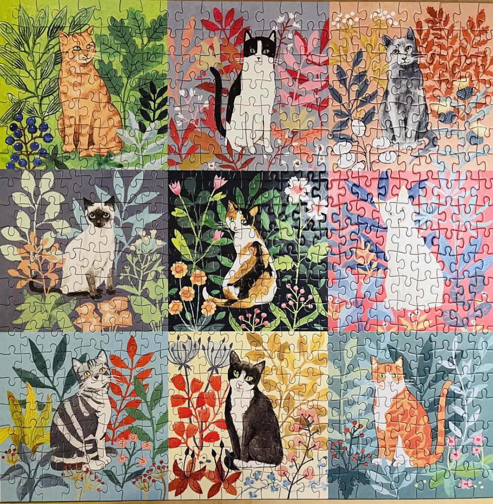Cats And Flowers - Good Puzzle Company puzzle collectible [Barcode 616430291194] - Main Image 2