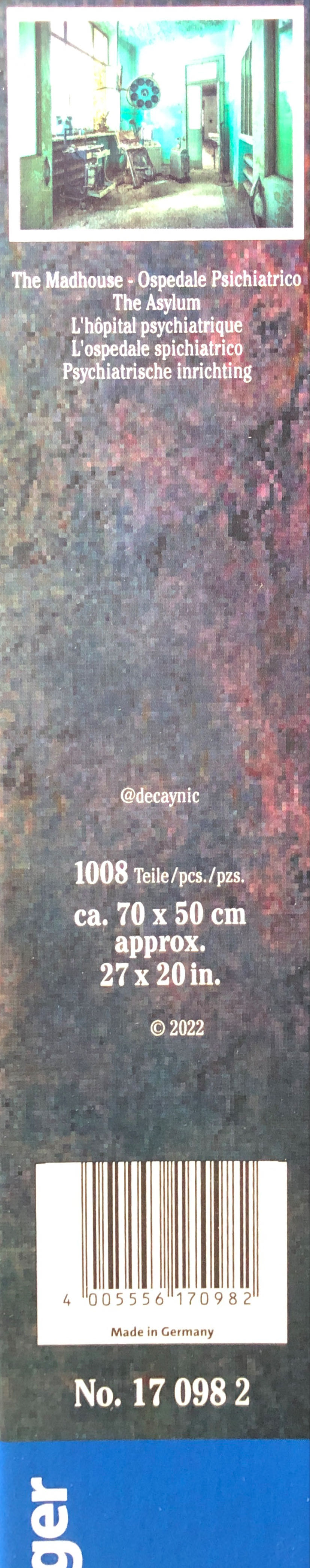 The Madhouse - Ravenburger puzzle collectible [Barcode 4005556170982] - Main Image 3