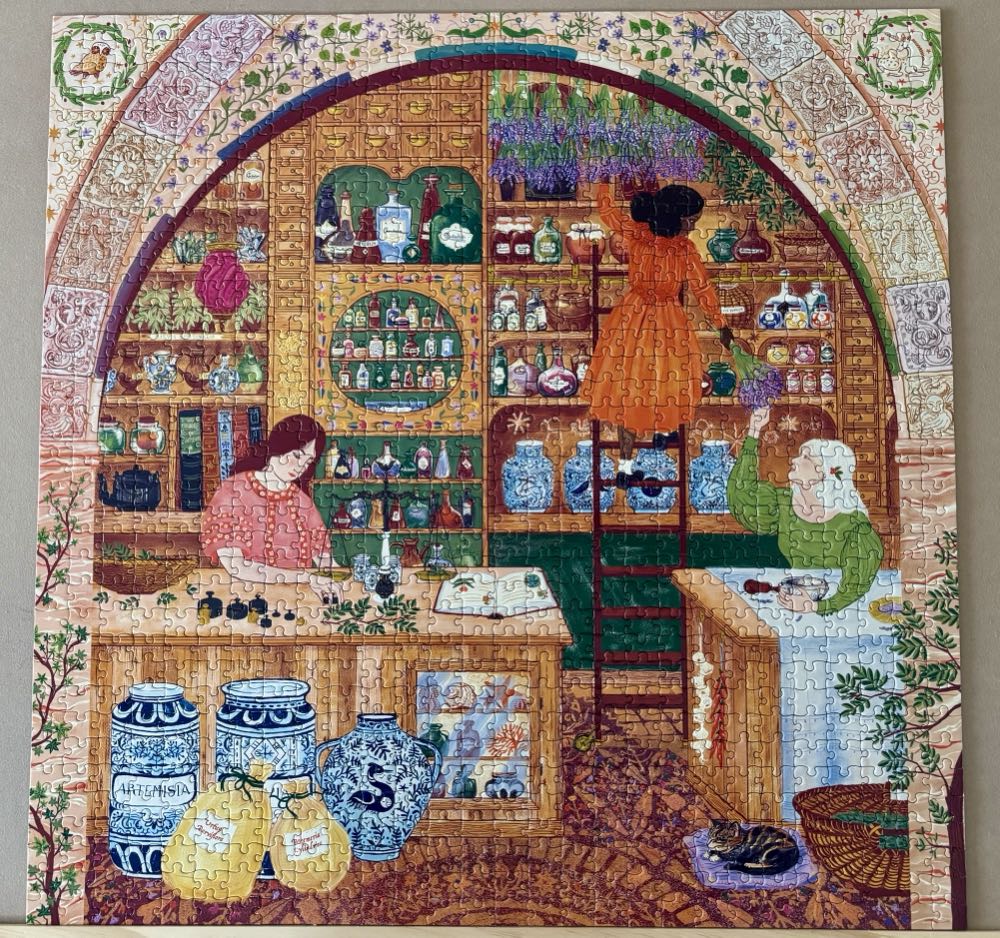 Sold - Ancient Apothecary - Eeboo puzzle collectible - Main Image 2