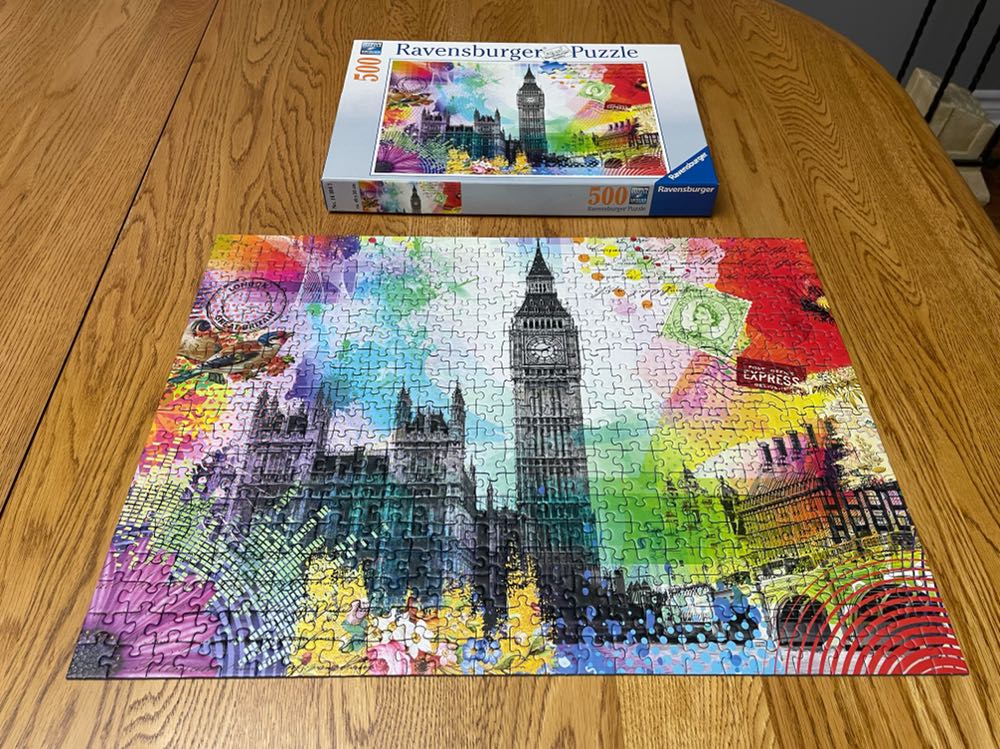 London Postcard - Getting From Kristen - Ravensburger puzzle collectible - Main Image 4