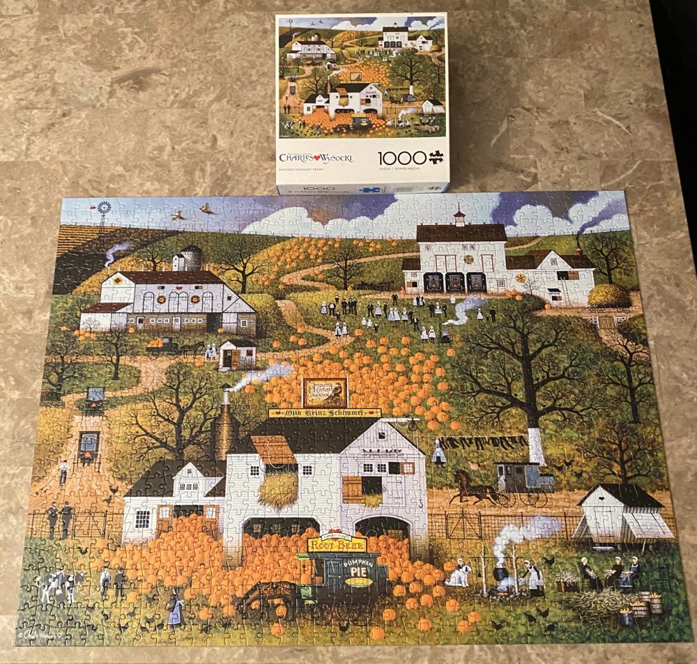 Dancing Pheasant Farms - Buffalo Games puzzle collectible [Barcode 079346115167] - Main Image 2