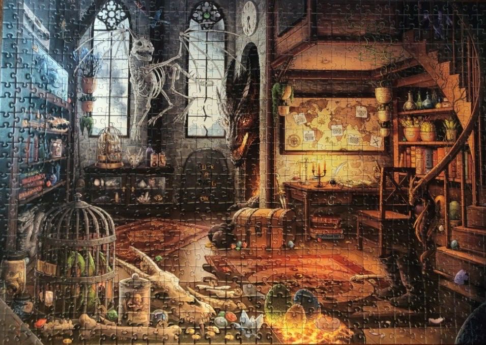Dragon Laboratory (maken) - Ravensburger puzzle collectible [Barcode 4005556199600] - Main Image 3