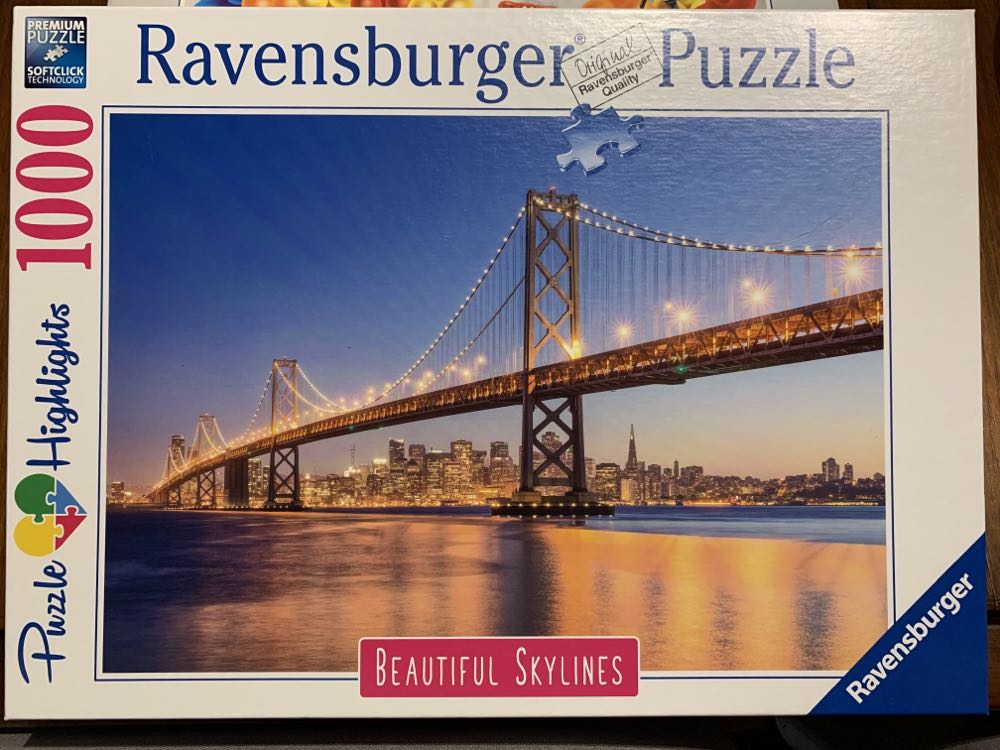 Beautiful Skylines: San Francisco - Ravensburger puzzle collectible [Barcode 4005556140831] - Main Image 2