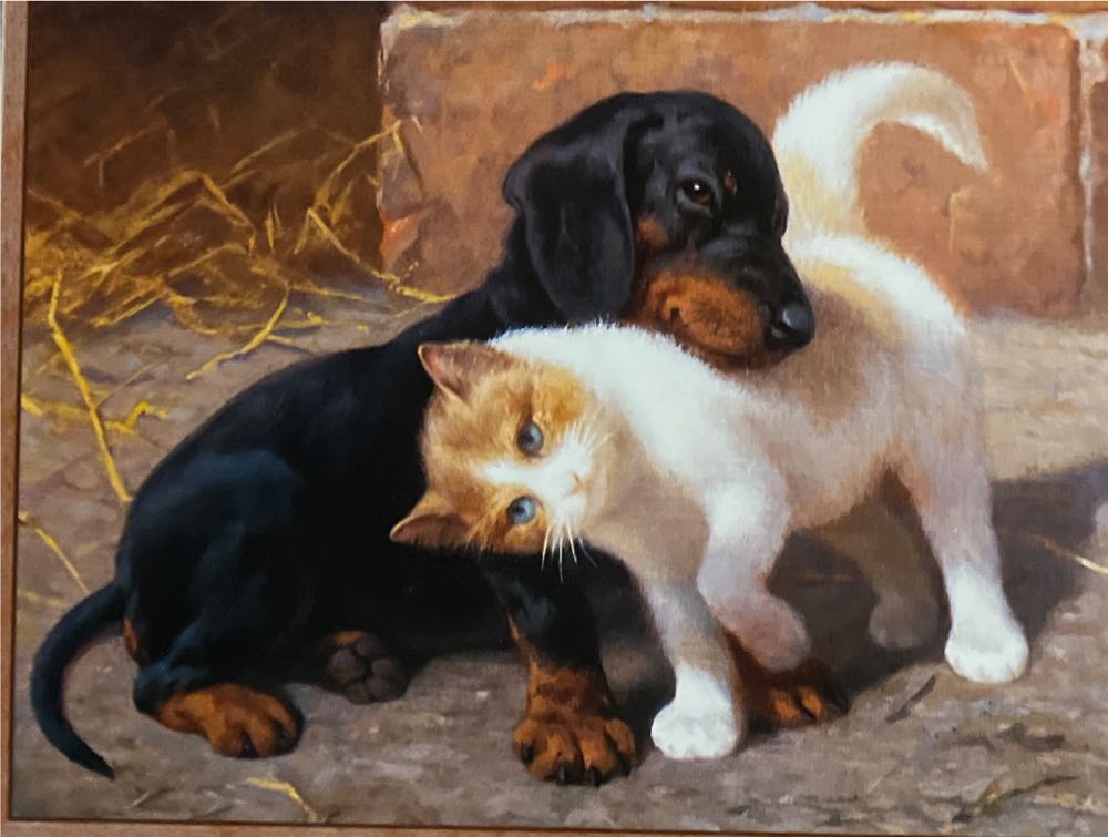 Balloons Over Cottage Cove 500 Pc Jigsaw Puzzle 18” X 24” Ec