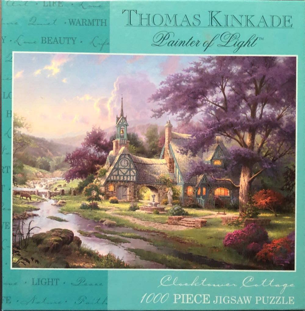 Clocktower Cottage -  Ceaco puzzle collectible [Barcode 021081033107] - Main Image 1