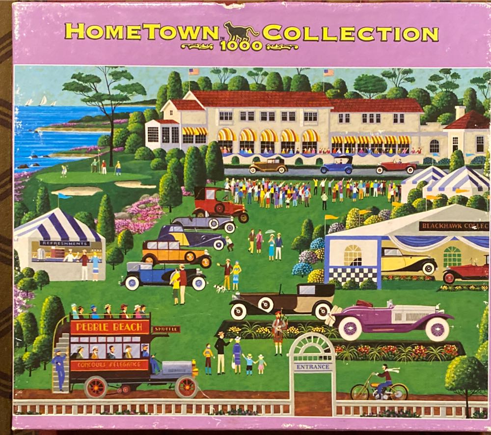 Car Show - Roseart puzzle collectible - Main Image 1