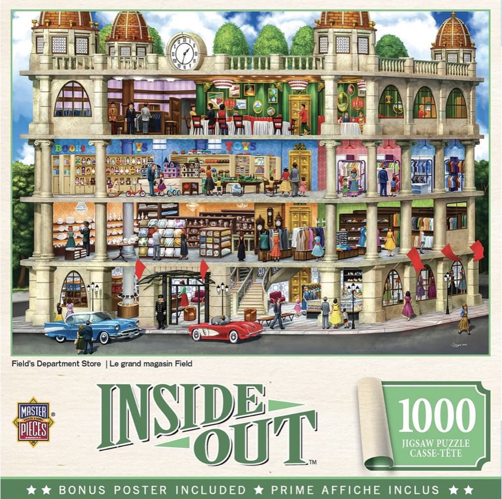 Field’s Department Store - Master Pieces puzzle collectible [Barcode 705988611308] - Main Image 2