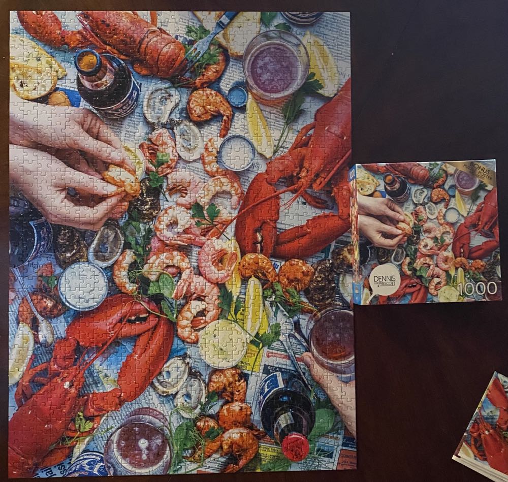 Summer Vibes Seafood - Cra-Z-Art puzzle collectible [Barcode 4895145430258] - Main Image 2